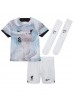 Fotbalové Dres Liverpool Alexander-Arnold #66 Dětské Venkovní Oblečení 2022-23 Krátký Rukáv (+ trenýrky)